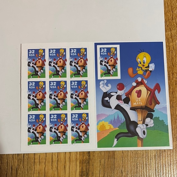 Sylvester & Tweety First Day Of Issue Stamps 1998 - Picture 3 of 8